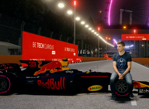 Mixed Reality met Max Verstappen en Exact